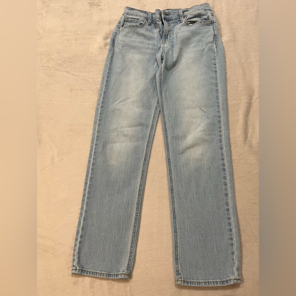 Old navy Light medium wash Women's Jeans wow boyfriend mid rise 2 vintage casual